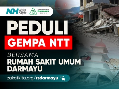 RS Umum Darmayu Madiun Bantu Penyintas Gempa NTT