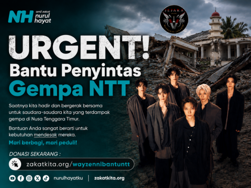 Wayzenni Bantu Penyintas Gempa NTT