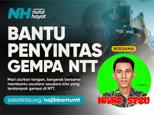 Najib spbu Bantu Penyintas Gempa NTT